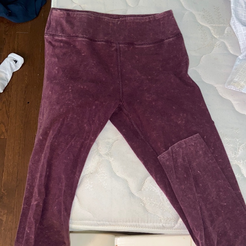 Maroon Leggings